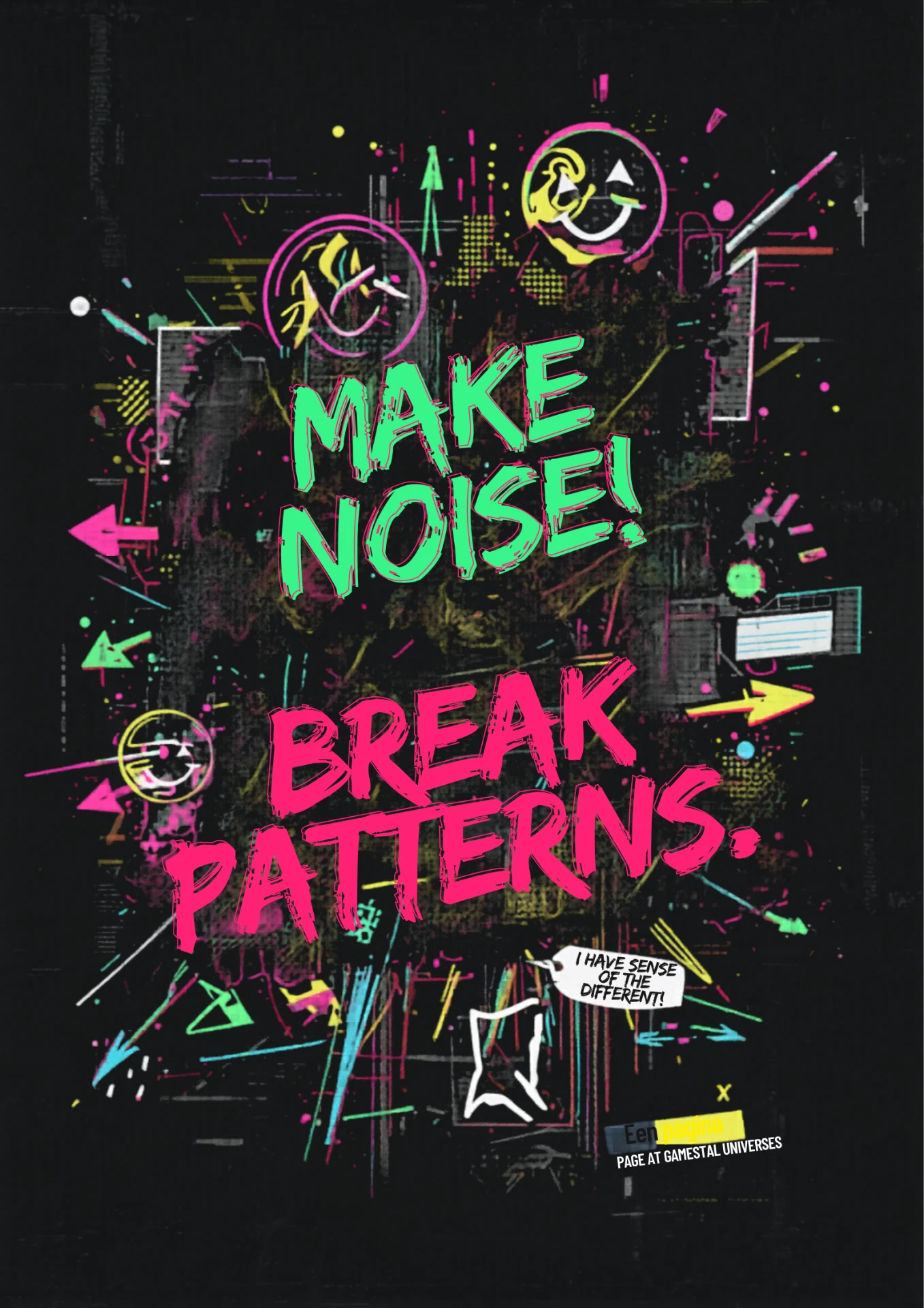 Make Noise Break Patterns poster